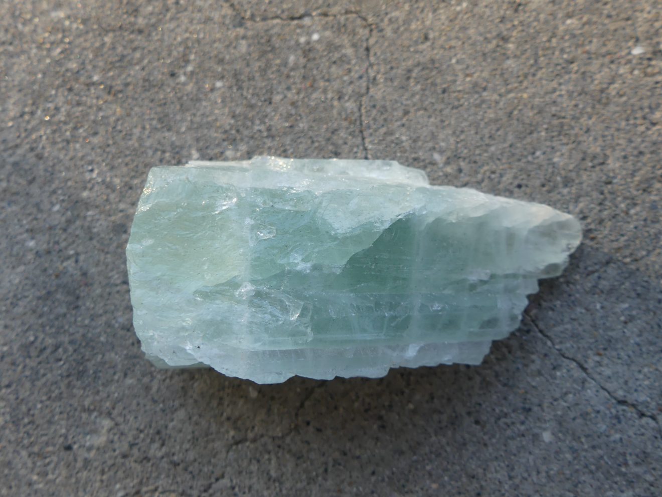 raw aquamarine