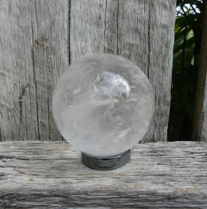 Clear Quartz Sphere 4.6cm - Image 2