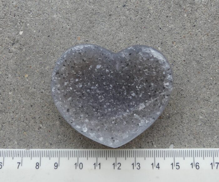 Agate Druzy Heart - Image 2