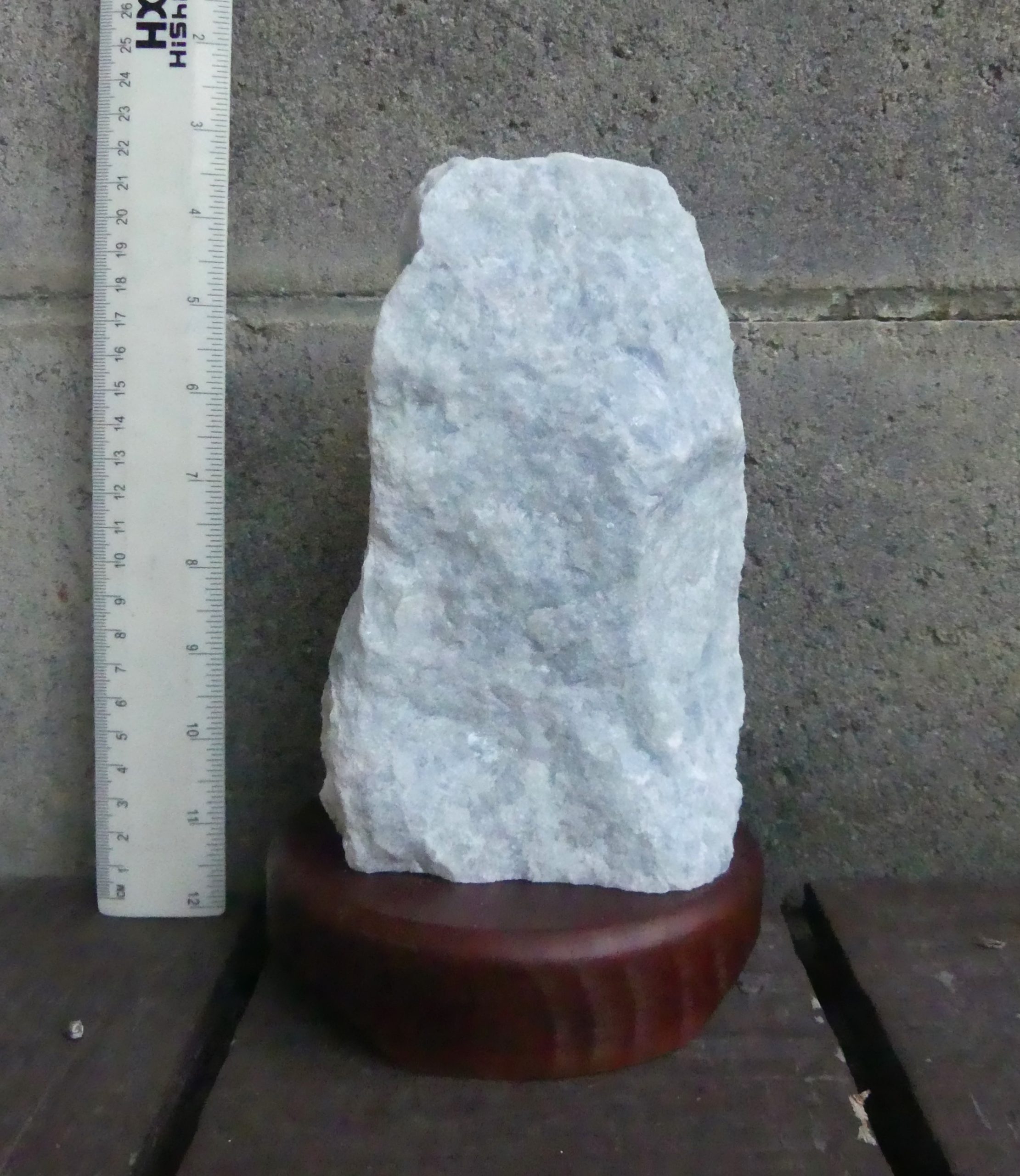 Blue sales calcite lamp