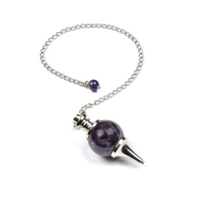Amethyst Sphere Pendulum