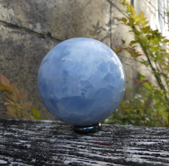 Blue Calcite Sphere 7.3cm