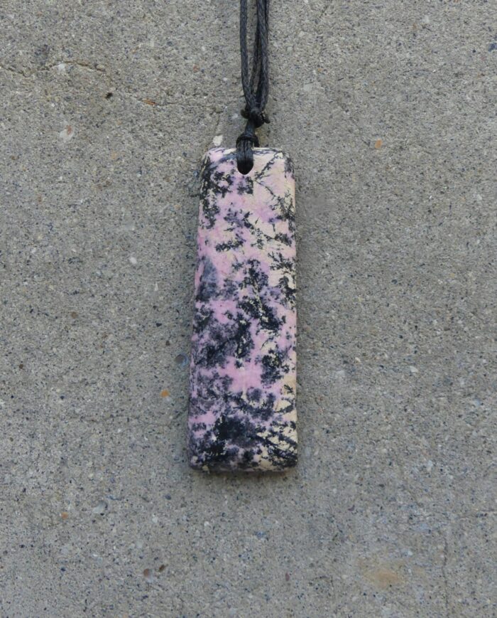 LARGE NZ Rhodonite Pendant - Image 3