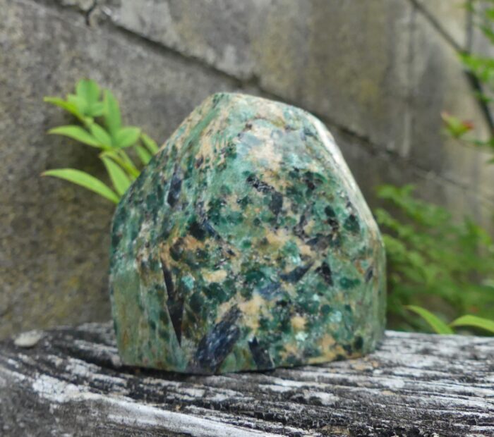 Polished Kyanite Fuschite Point - Image 5