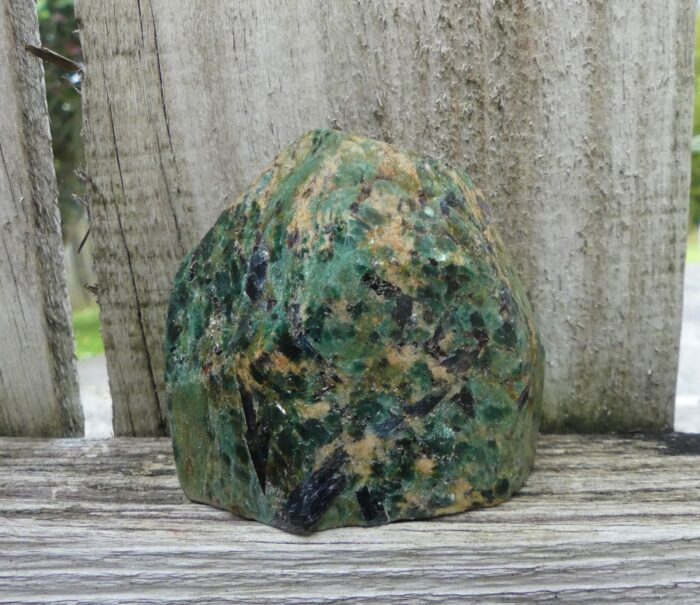 Polished Kyanite Fuschite Point - Image 3