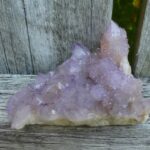 Ametrine Spirit Quartz on Boekenhout Jasper