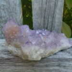 Ametrine Spirit Quartz on Boekenhout Jasper