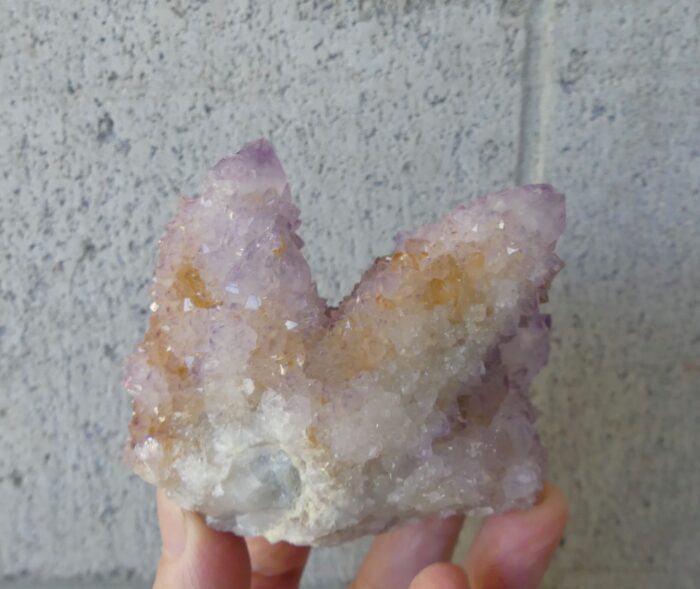 Ametrine Spirit Quartz on Boekenhout Jasper - Image 3