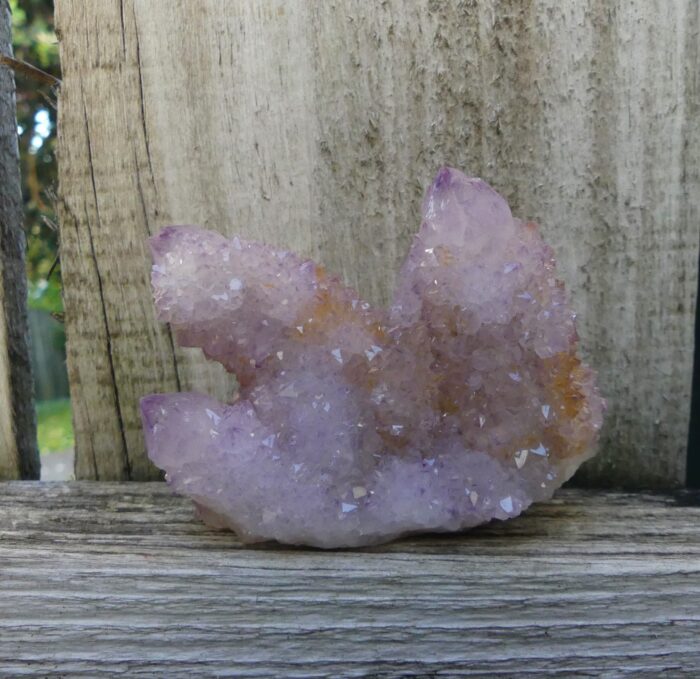 Ametrine Spirit Quartz on Boekenhout Jasper - Image 6