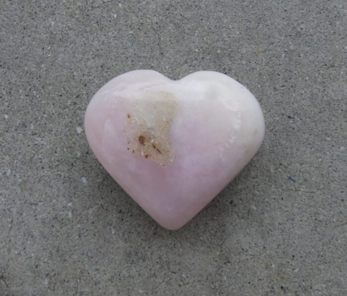 Pink Opal Heart