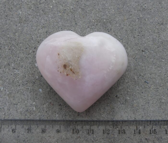 Pink Opal Heart - Image 3