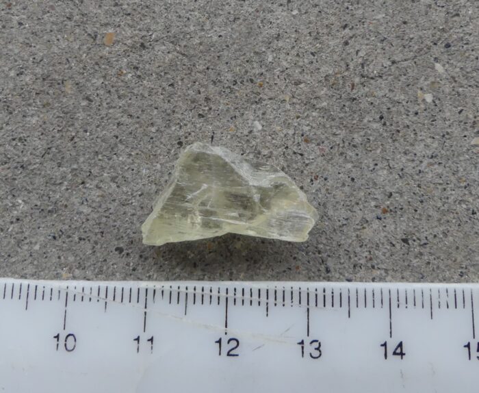 Yellow Kunzite 2.76gm Terminated - Image 5