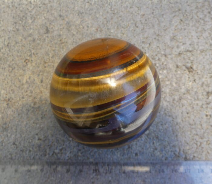 Tiger Iron Sphere 6.7cm - Image 3
