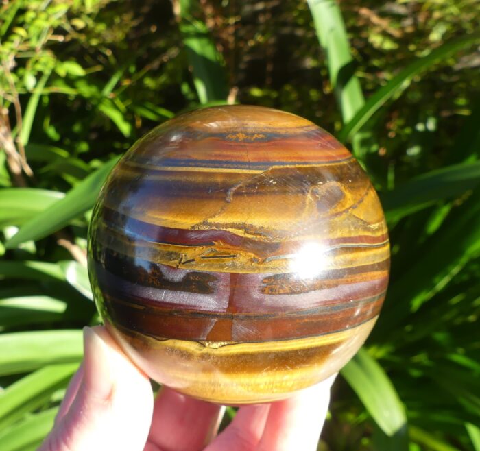 Tiger Iron Sphere 6.7cm - Image 2
