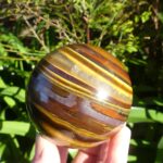 Tiger Iron Sphere 6.7cm
