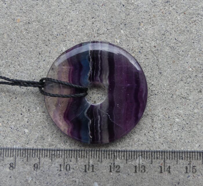 Fluorite Pendant Donut - Image 3