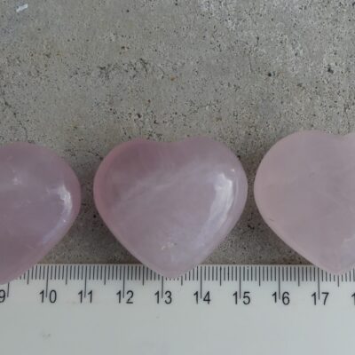 Rose Quartz Heart x1 (Small)