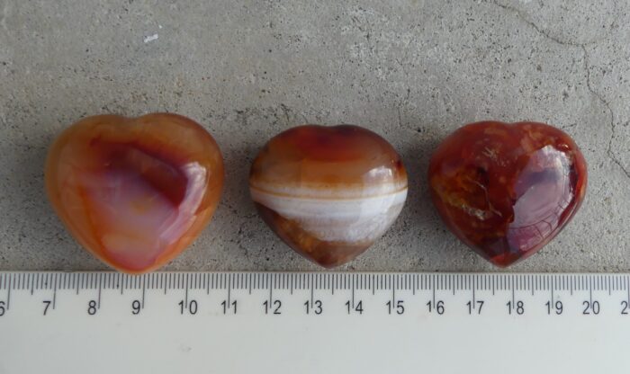 Carnelian Heart x1 (Small) - Image 3
