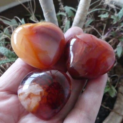 Carnelian Heart x1 (Small)