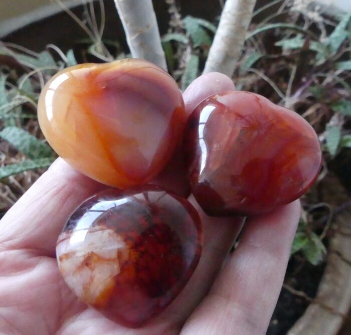 Carnelian Heart x1 (Small)