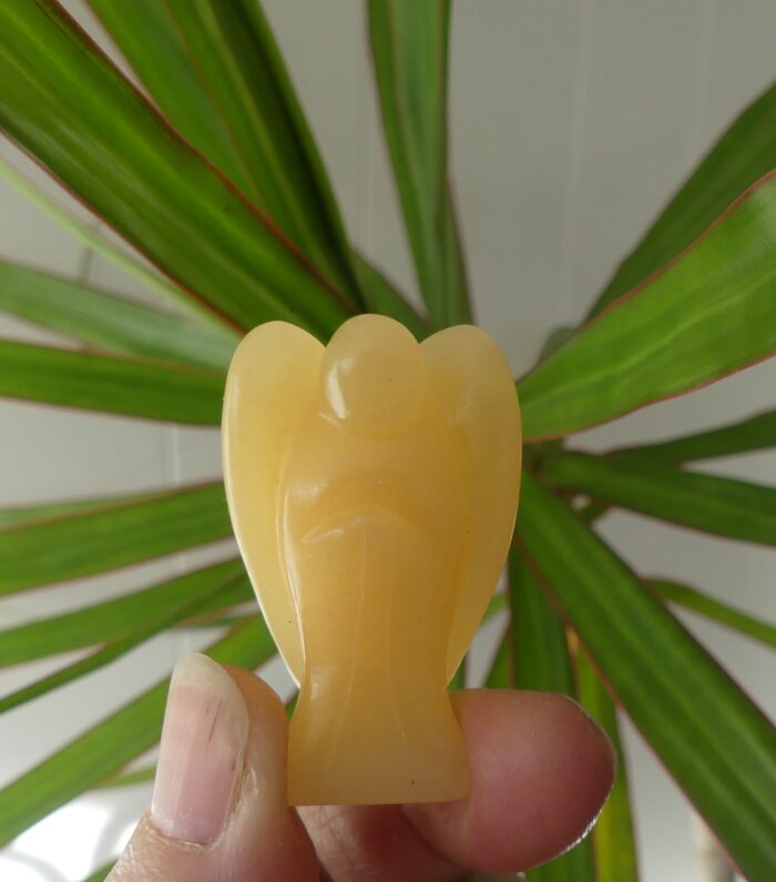 Orange Calcite Angel 4.2cm - Image 2