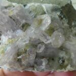 Amethyst Brandberg with Prehnite & Stilbite Specimen