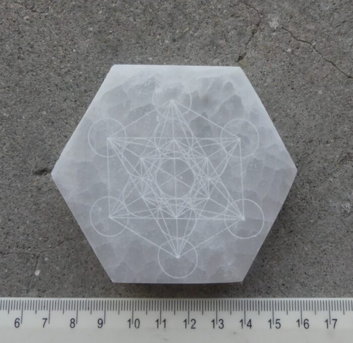 SELENITE Metadron Charging Plate Hexagon - Image 2