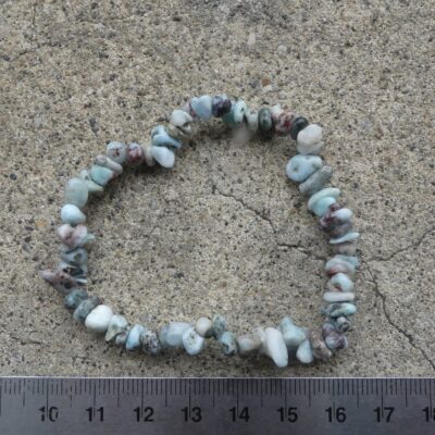 Larimar Chip Bracelet