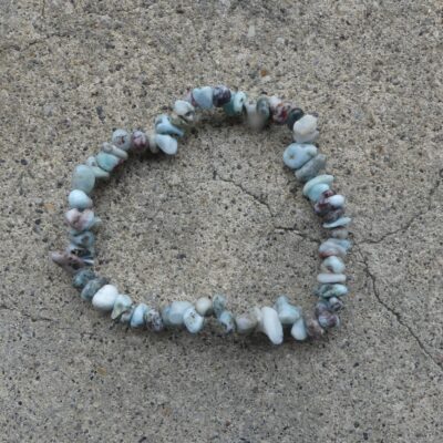 Larimar Chip Bracelet