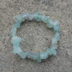 Green Fluorite Chip Bracelet