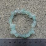 Green Fluorite Chip Bracelet