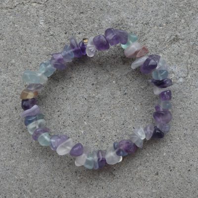 Fluorite Chip Bracelet