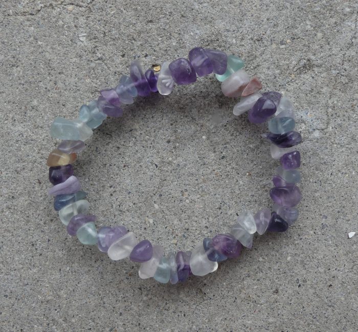 Fluorite Chip Bracelet