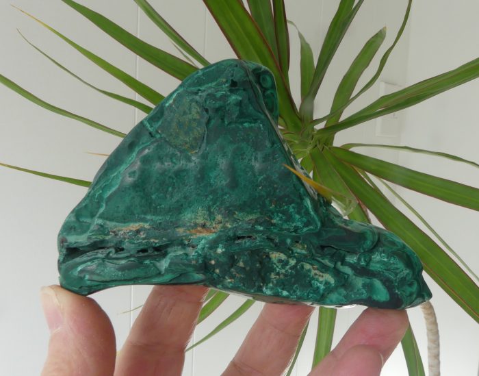 Malachite Botryoidal Polished 335gm - Image 4