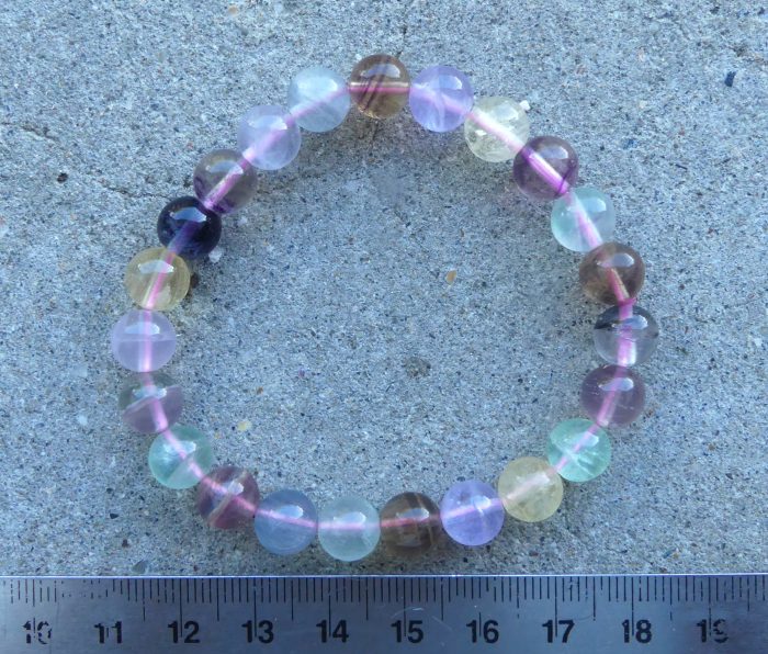 Fluorite Mixed Bracelet 8mm - Image 2